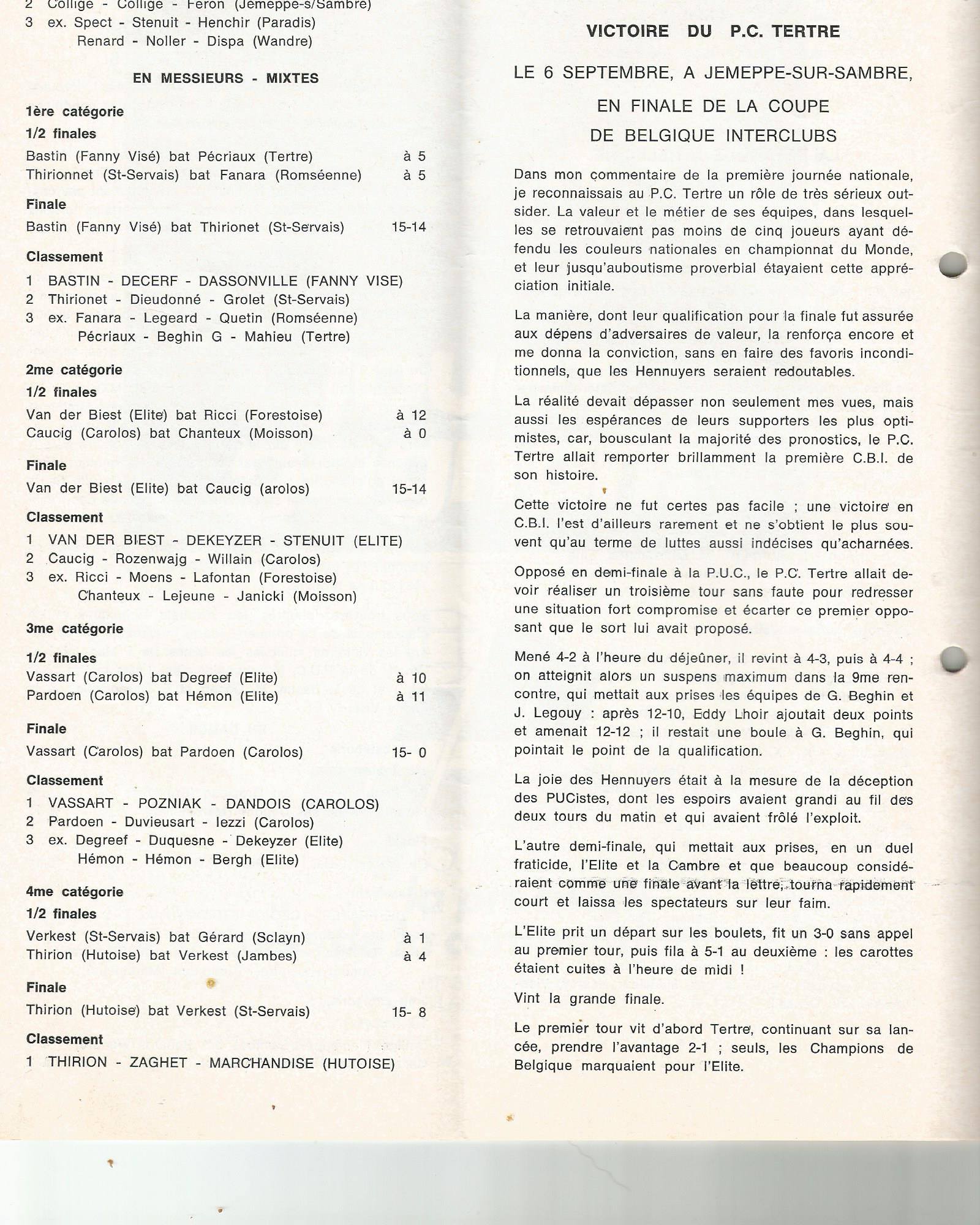 CBI 1981 article de Marcel Pizzetti